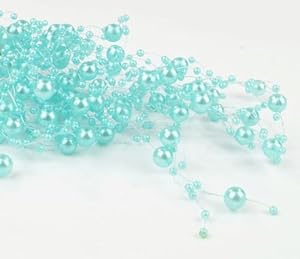 Libetui Perlenkette mintgrün 5 Stück PK-513