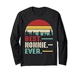 Photo Gallery best nonnie ever funny retro vintage grandma regalo di compleanno maglia a manica Photo Gallery best nonnie ever funny retro vintage grandma regalo di compleanno maglia a manica