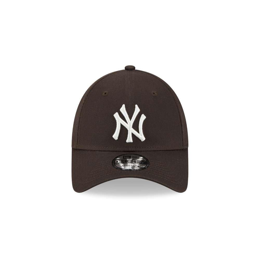 New Era York Yankees MLB League Essential Brown White 9Forty Adjustable Cap