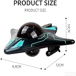 Drone sous-marin avec caméra, conception bionique, appareil de photographie d'eau sous-marine télécommande, WiFi Connectivité sans fil, transmission d'images en temps réel pour la piscine d'exploration & Lacs (1Set)