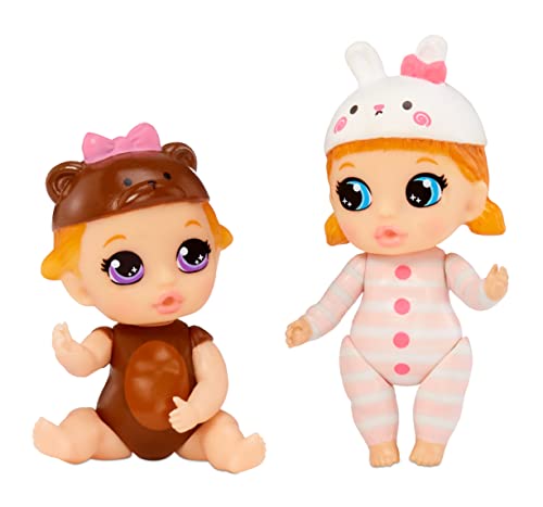 Baby Born Mini Babies Playset – Unwrap Surprise Twins Or Triplets Collectible Baby Dolls With Soft Swaddle, Blanket, Ducky Pull Toy Series 3 Multicolor #TOP4