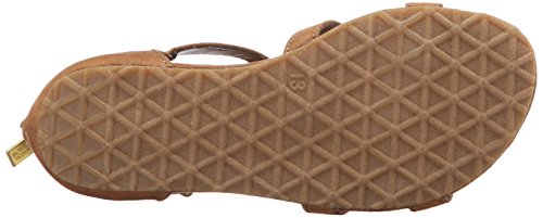 Kenneth Cole Reaction Audra Struck Fringe T-Strap Sandal (Little Kid/Big Kid), Dusty Brown, 2 M US Little Kid4