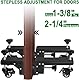 Türinstallationsset für schwere Türen​​ – Türheberwagen，Robuster Türbrett-Dolly, Freihändig bedienbar für 50-120mm Türstärken