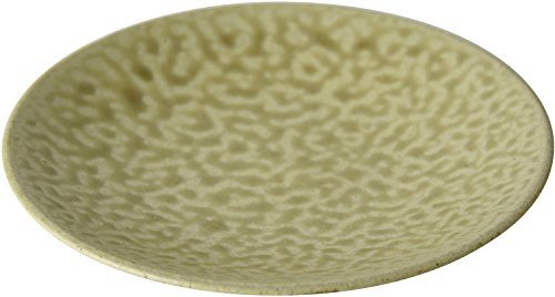 つかもと(Tsukamoto) 中皿 ベージュ 15.6cm 益子焼 ソーサー 伝統釉シリーズ 灰釉 KKS-3のサムネイル