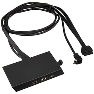 LIANLI O11DE-3X Addition I/O Kit for O11 Dynamic EVO (Black)- O11DE-3X