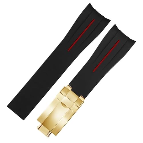 [^C] VRo[EHb`oh 20mm 21mm bNXEHb`oh _CrOhuXbg ho XgohXgbv(Black red gold,20mm)