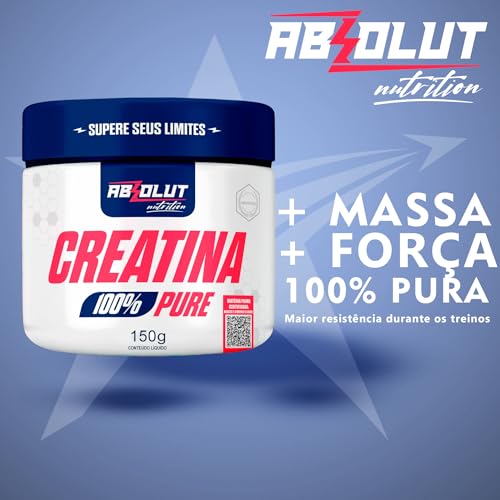 Creatina 100% Pure Micronizada Monohidratada Absolut 150gr