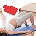 Vaveren Pilates Refromer Upholstered Wedge Workout Pad Increased Strength and Stability Professional for Studio Use Fitness Equipment, Red
