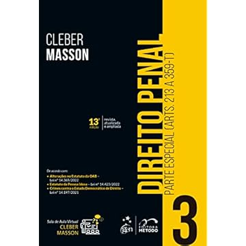 Capa do livro Direito Penal - Parte Especial - (Arts. 213 a 359-T) - Vol. 3