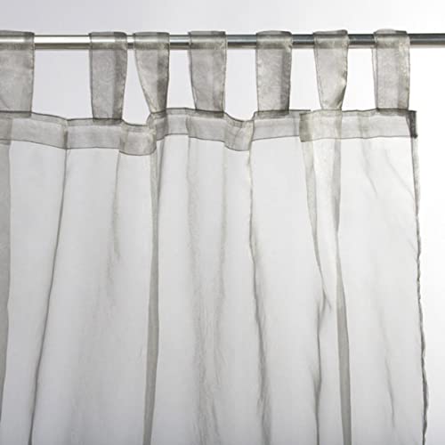 Thedecofactory First Voilage , Polyester, Gris, 90 x 140 x 3 cm Cover