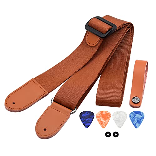 KAONESS Sangle de Guitare Sangle Réglable pour Basse Guitare Èlectrique Guitare Acoustique 1 Paire de Verrous de Sangle… - Les Beatles, Paul McCartney, John Lennon, RIngo Starr, George Harrison KAONESS Sangle de Guitare Sangle Réglable pour Basse Guitare Èlectrique Guitare Acoustique 1 Paire de Verrous de Sangle…