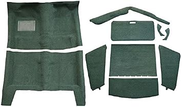 ACC Automotive Carpet Compatible with 1967 to 1969 Plymouth Barracuda, Automatic Complete Kit 501-Black 80-20 Loop