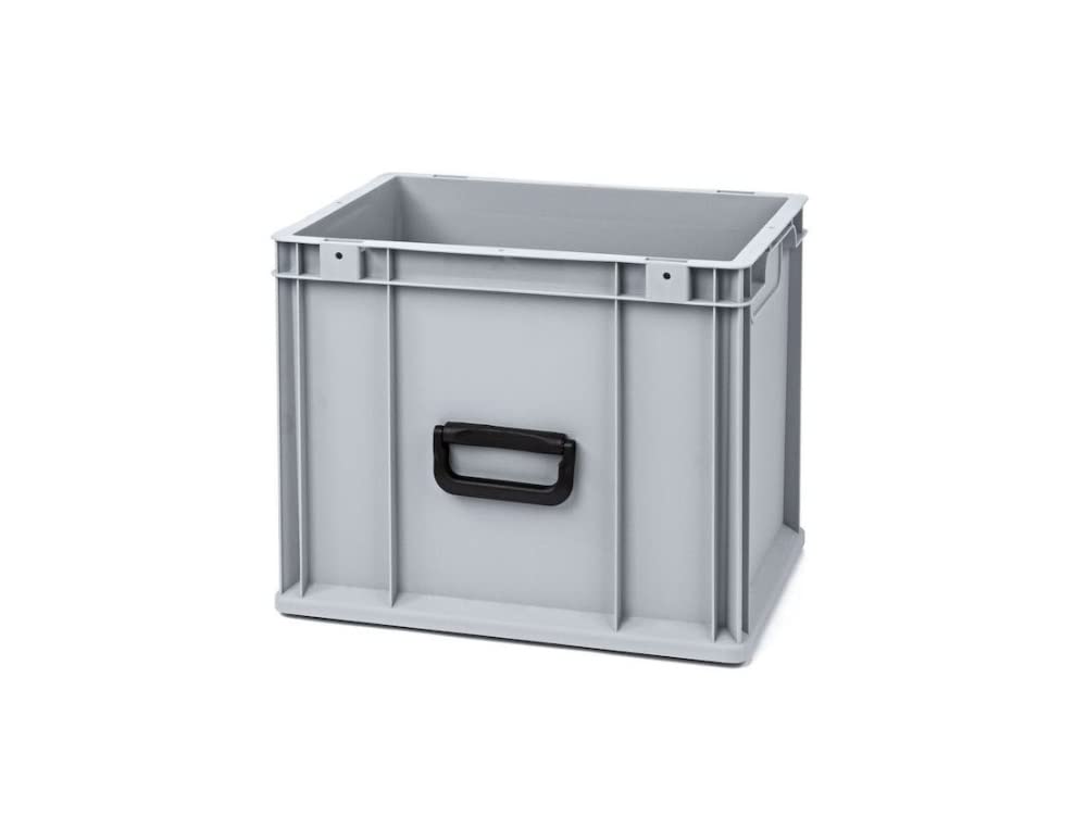 SuperSparSet 4x Eurobox NextGen Portable Uno | HxBxT 32x30x40cm | 30 Liter | Eurobehälter, Transportbox, Transportbehälter, Stapelbehälter