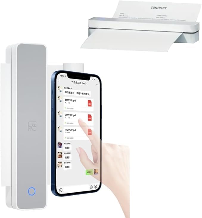 その他】 小型 スマホプリンター ポータブルインクレ【 🌴 300DPI高