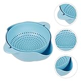 Panier égouttoir multifonctionnel – ce panier égouttoir multifonction permet d'égoutter, de servir, de laver, de nettoyer, de conserver les aliments ou les fruits et légumes, et de les conserver