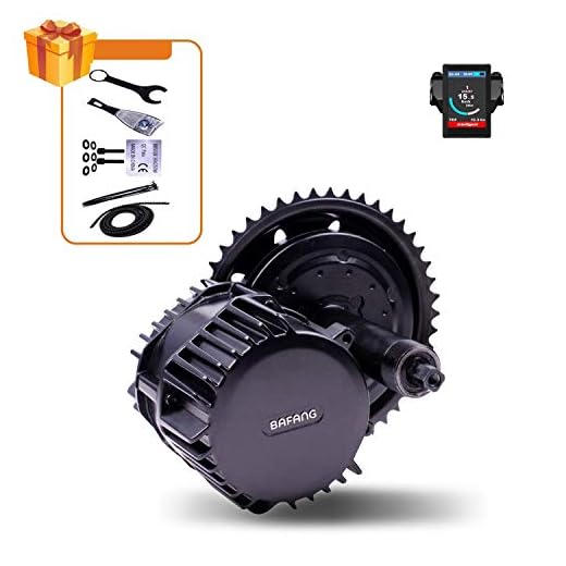 BAFANG Electric Bike Conversion Ebike Motor Kit Mid Drive BBS02B 500W 750W BBSHD BBS03 1000W 8FUN E-Bike Components Electric Bicycle Central Engine with Optional Display