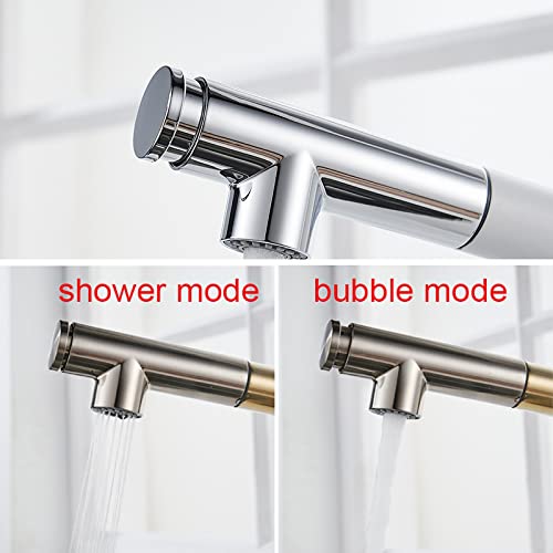 Grifo de cocina extraíble con rotación de 360 grados y dos modos de agua 3