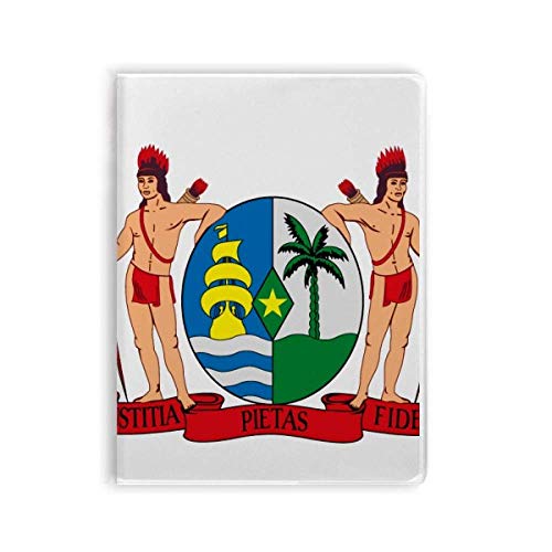 Carnet de notes Suriname emblème national idée cadeau originale pour passionnés d'histoire