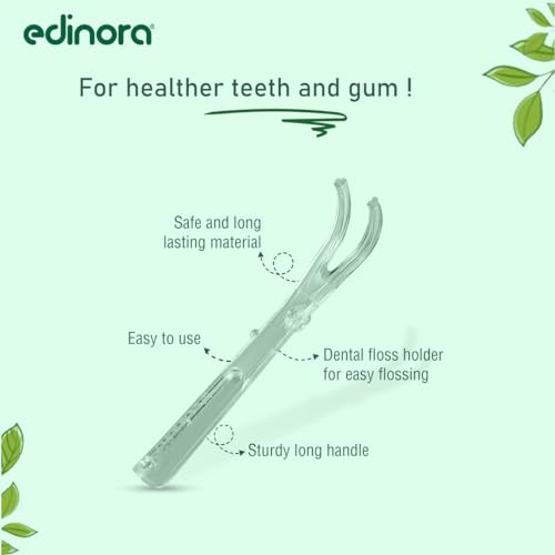 Prime 90g Ayurvedic Toothpaste without SLS Parabens | Dental Floss | Dental Floss Holder | Clove infused Neemwood Soft Toothbrush | Combo Pack