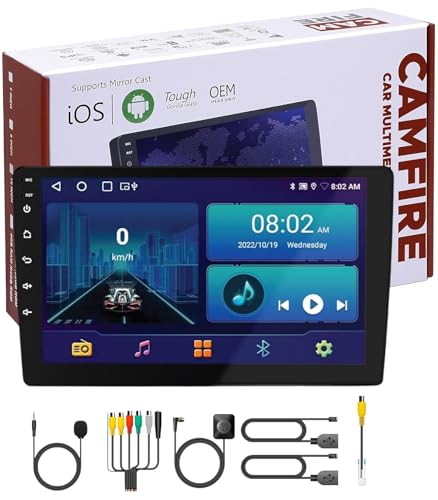 Image of 9 Inch Android 14 Car Stereo Touch Screen Player Steering Control Support Navigation Bluetooth 2GB RAM 32 GB ROM