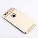 iPhone 6S Case, technext020 Non-Slip Perfect-Fit iPhone 6 6S (4.7) Case Hard Plastic Silicone Protective Case Rubber Bumper Slim Heavy Duty Dual Layer Gold Cover for iPhone 6 (2014) and iPhone 6S (2015)