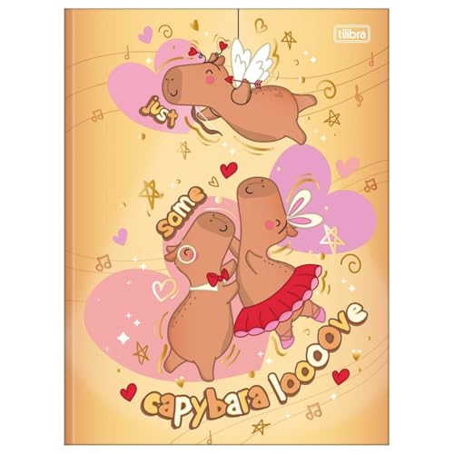 Caderno Brochura Capyclub 80 Folhas Tilibra 1047472