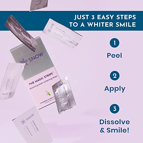 Snow Teeth Whitening Led Mouthpiece And Magic Strips Kit (7 Treatments) #TOP2