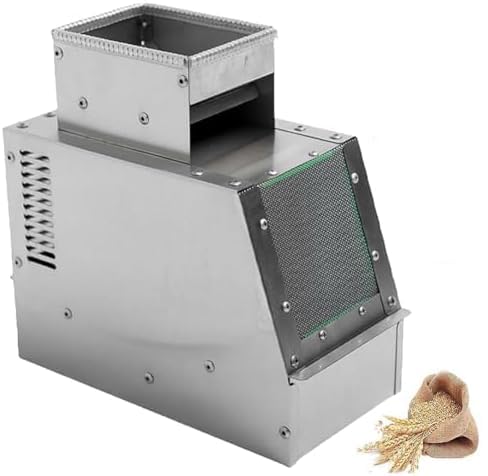 Vanneur électrique à grains en acier inoxydable pour trier les aliments d'oiseaux