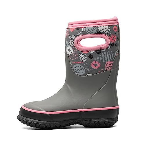 Image of BOGS Grasp Kids Waterproof Rain Boots, Insulated Winter Snow Boots