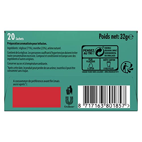 Infusion Saveur Du Soir Grand Sud Réglisse Lipton La Boite De 20 Sachets - vue 8