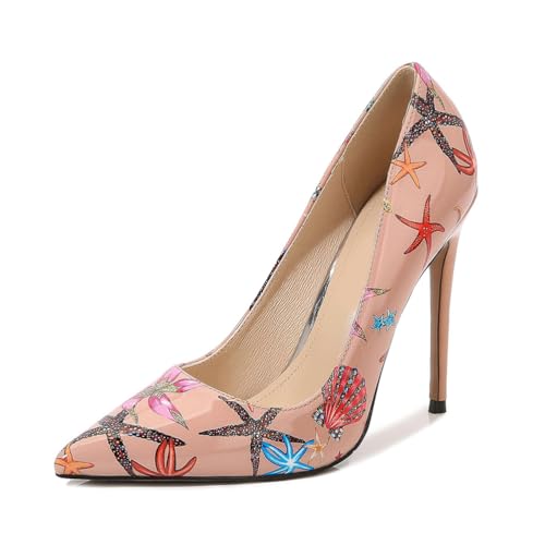 Talons hauts de 12 cm élancés et escarpins vernis à bout pointu pour une silhouette sublimée