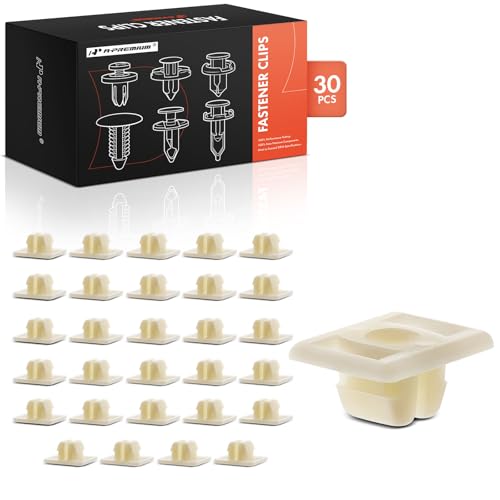 Cierres de clip de retención de nailon A-Premium para modelos Ford, pack de 30 piezas