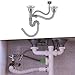 Wswqop Drainage Pipe for Kitchen Sink, Installation Kit for Home Use, Double slot