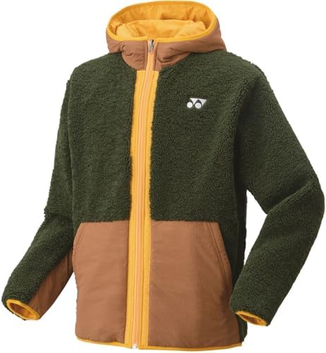 Amazon.co.jp: Yonex 90089 Unibore Reversible Hoodie, citrus orange
