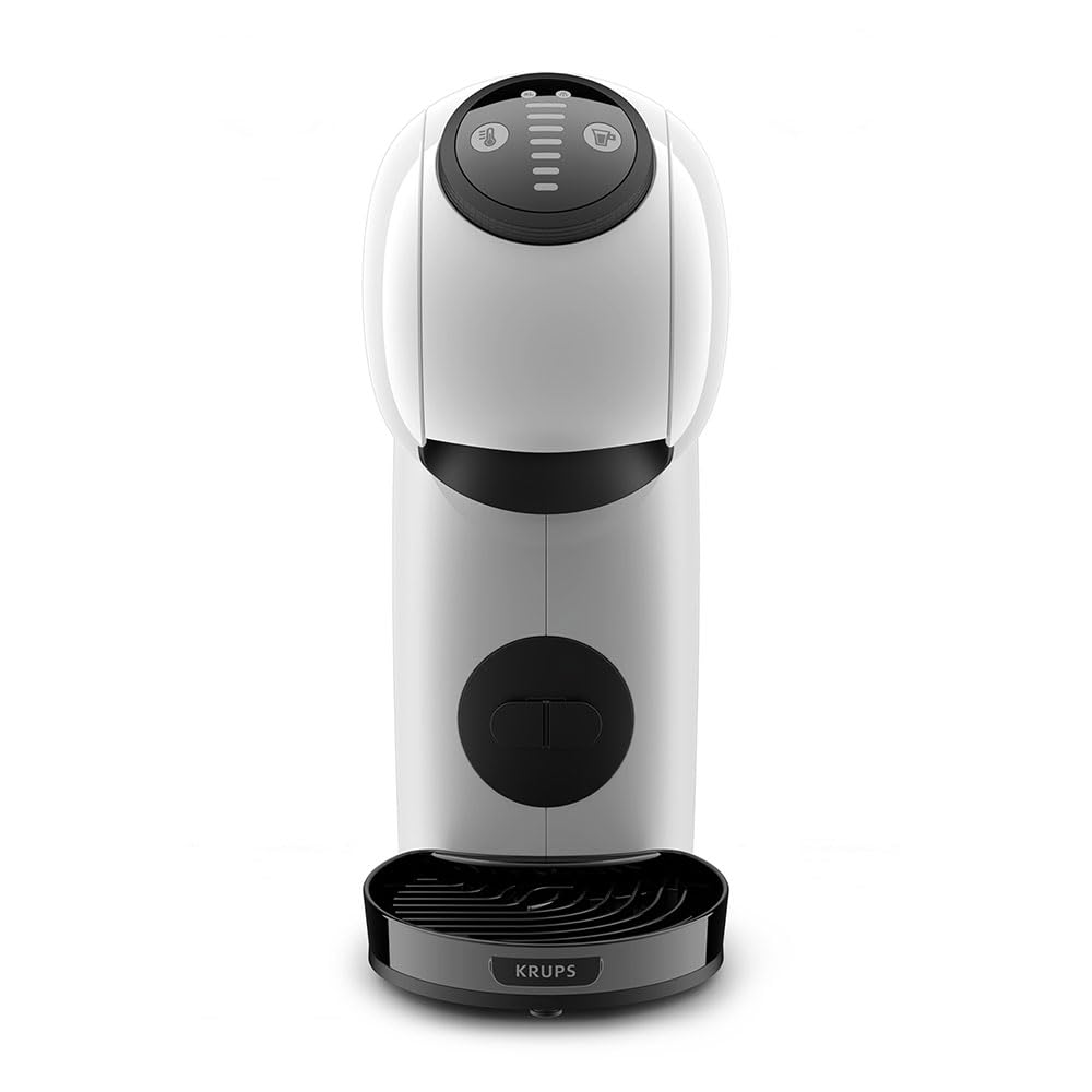 KRUPS Genio S, machine à espresso, blanc, réservoir amovible