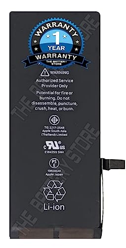 Image of THE BATTERY STORE Original Battery for iPhone 7 / 7G / A1760 / A1778 / A1779 / A1780 Battery with 1 Year Warranty **** (H249)