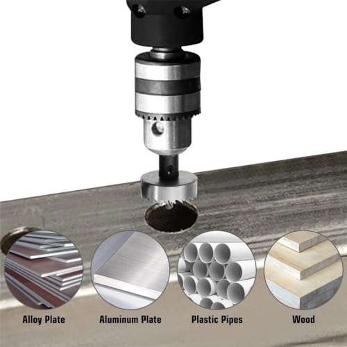 Broca sierra copa 23 mm acero inoxidable miniatura 6