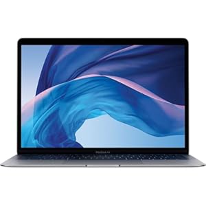 2019 Apple MacBook Air con 1.6GHz Intel Core i5 (13-pulgadas, 8GB RAM, 256GB de Almacenamiento SSD) (QWERTY English) Gris Espacial (Reacondicionado)