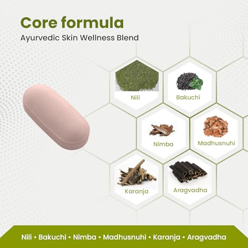 Image of Green Milk Psorapex Tablets | Ayurvedic Skin Wellness Supplement | Supports Psoriasis-Prone Skin & Internal Balance | Helps Maintain Natural Detox & Immune Harmony | Herbal Care Formula | 5x30 Tablets