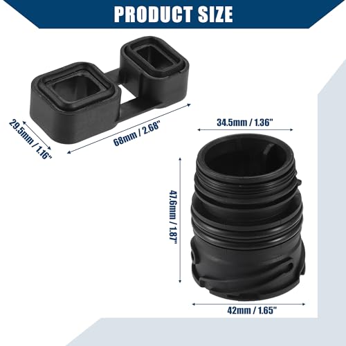 Hihaha No.6L2Z7G276AA/AL3Z7F401A Kfz-Getriebewandstecker für Ford F150 F250 2007-2017 / Innen/Strapazierfähig / 1 Satz
