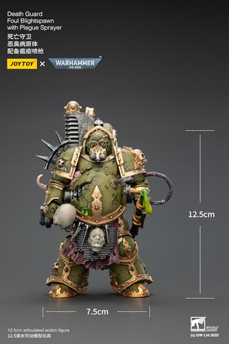 Image of JOYTOY Warhammer 40k Death Guard Foul Blightspawn 1 /18 Action Figure