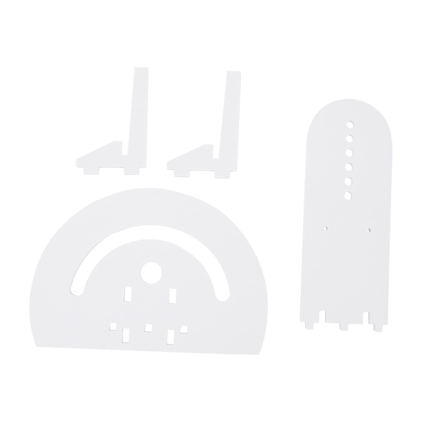 ifundom 3Pcs Silent Hamster Running Wheel Bracket Exercise Wheel Support for Gerbils and Mice Design for and Quiet Use for Cage Setup