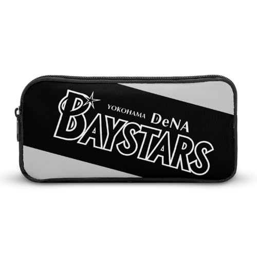 横浜DeNAベイスターズ文具ケース ペンケース 収納グッズ 筆箱 ペンバッグ 筆入れ 多機能 学用品収納 大容量軽量 伸縮性が良く、繰り返し使用可能 傷防止 防汚 掃除が簡単 いろいろな文房具を収納 オフィス小物 コスメバッグとして 男女兼用 携帯便利