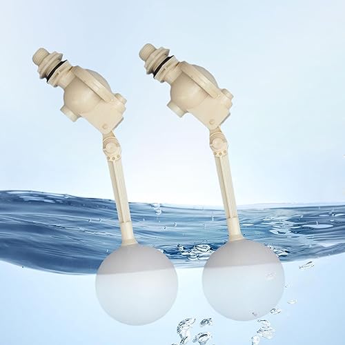 figatia 2 Pcs Controles de Nível de Água Válvulas de Flutuação Substitua Mini Umidificador Nível Aju