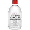 Materialix Olio minerale per uso alimentare (500ml) - adatto per legno, bambù, pietra, ardesia, cosmetici fai da te, balsami, creme, lozioni, cura dei capelli, prodotti da bagno, unguenti.