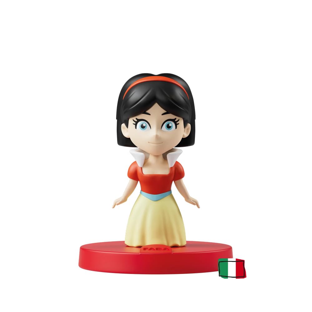 FABA Personaggio Sonoro Biancaneve - Storie Sonore - Giocattolo, Contentuti Educativi, Versione Italiana, Bambini 4+ anni