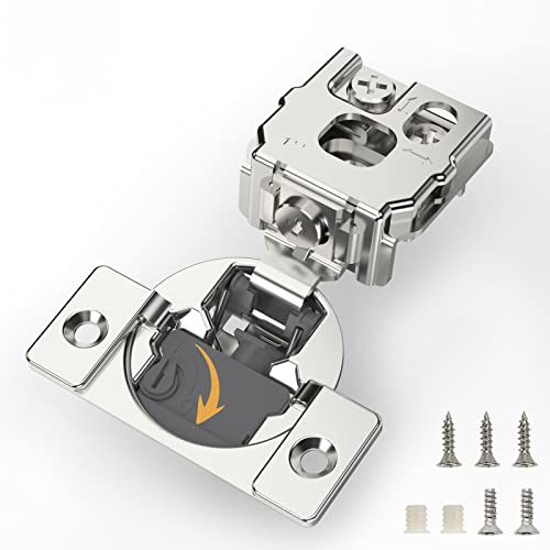 Charnière à fermeture douce amortie Furniware avec structure 4D ajustable - 2