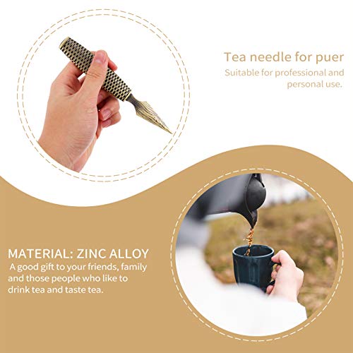 Hemoton Puer Puerh Theemes Naald Theeceremonie Accessoires Professionele Thee Cutter Tool Voor Het Breken Van… - Image 7