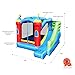 Bounceland Royal Palace Inflatable Bounce House, with Long Slide, Large Bouncing Area, Basketball Hoop and Sun Roof, 13 ft x 12 ft x 9 ft H, UL Strong Certified Blower, Castle Kids Party Theme