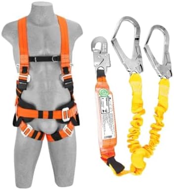 Cinto Paraquedista Com Talabarte Elastico Y 140 Kg C.a 37126